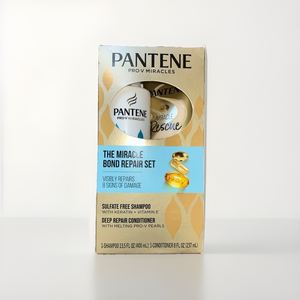 Pantene Sulfate-Free Pro-V Miracles Bond Repair Keratin + Vitamin E Shampoo